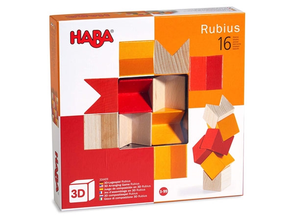HABA 304409 - 3D-Legespiel Rubius