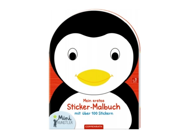 Mein erstes Sticker-Malbuch: Pinguin (Mini-Künstle