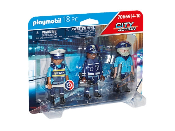 PLAYMOBIL 70669 - Figurenset Polizei