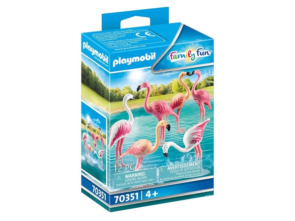 Flamingoschwarm