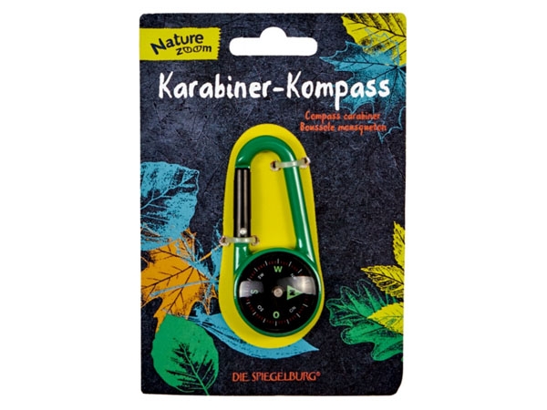 Coppenrath 13683 - Karabiner-Kompass Nature Zoom