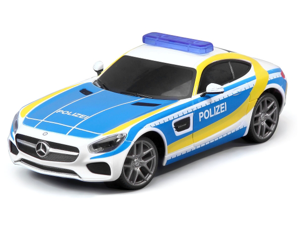 Maisto 1:24 R/C Mercedes AMG GT Polizei, L+S (RTR)