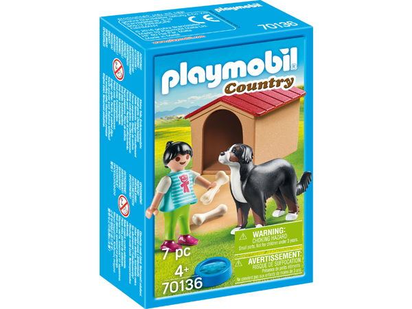 Playmobil® 70136 - Hofhund mit Hütte