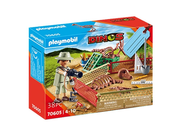 PLAYMOBIL 70605 - Geschenkset "Paläontologe"