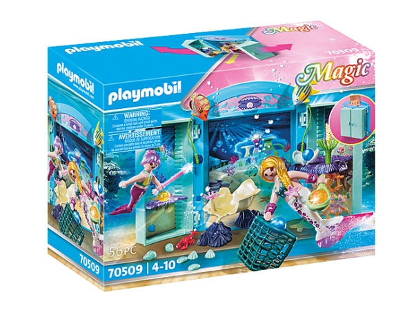 PLAYMOBIL 70509 - Spielbox "Meerjungfrauen"