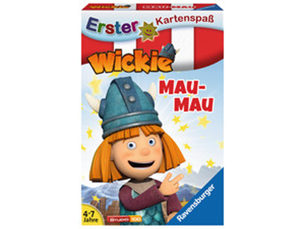 Erster Kartenspaß: Wickie -  Mau Mau