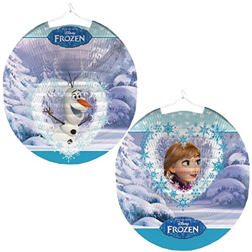 Lampion Ballonlaterne Laterne Frozen Eiskoenigin Anna und Elsa oder Olaf