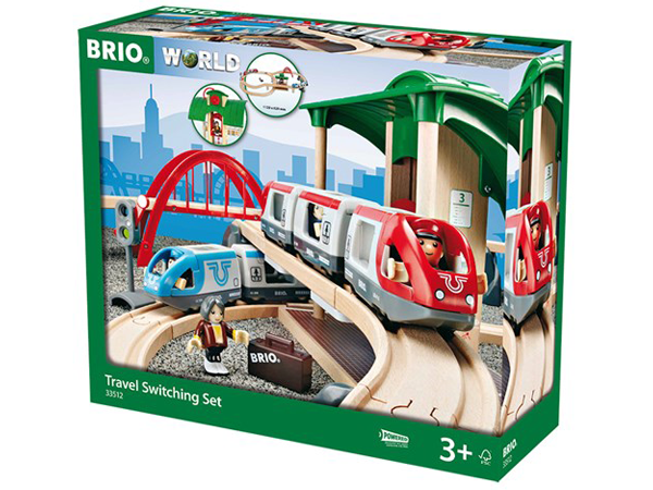 BRIO Großes Bahn Reisezug Set