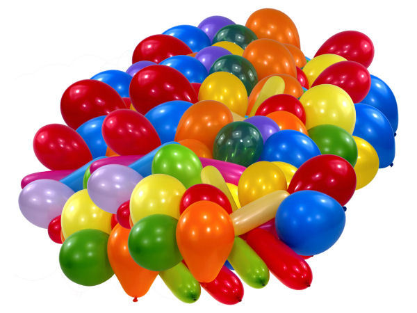 100 Luftballons (sortiert)