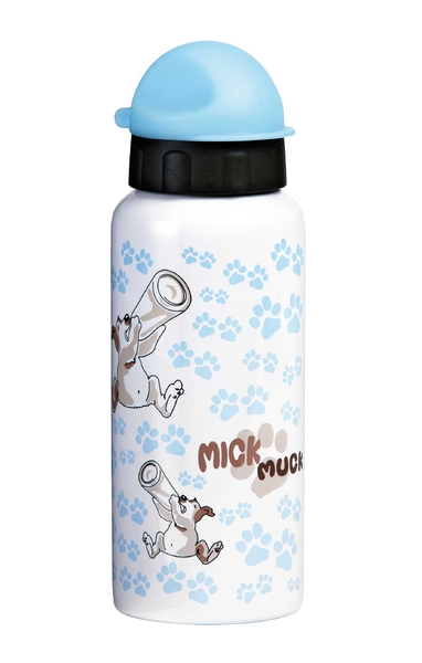 Mick und Muck - Trinkflasche - blau