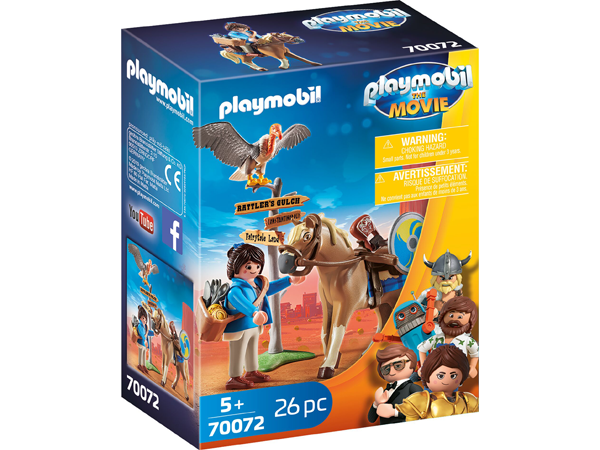 PLAYMOBIL® 70072 - PLAYMOBIL:THE MOVIE Marla mit Pferd