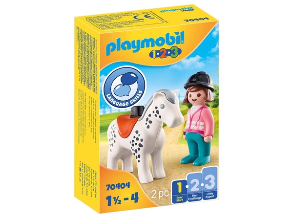 PLAYMOBIL 70404 - Reiterin mit Pferd