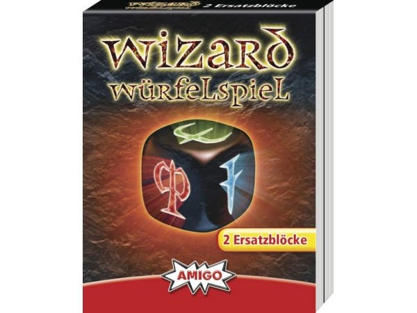 Amigo 01958 - Wizard Würfelspiel Ersatzblöcke (2 Stk)