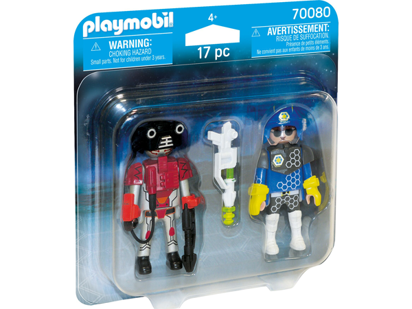Playmobil® 70080 - DuoPack Spacepolizist und Ganove