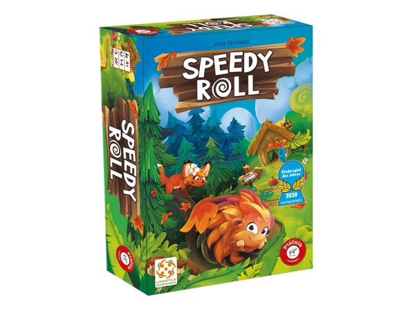 Piatnik 7168 - Speedy Roll - Kinderspiel des Jahres 2020