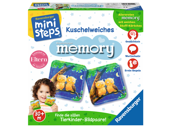 Ravensburger 045129 - Kuschelweiches memory®