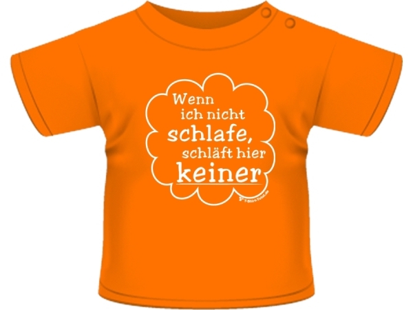 T-Shirt, Größe 104, orange
