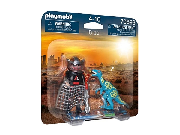 PLAYMOBIL 70693 - DuoPack Jagd auf Velociraptor