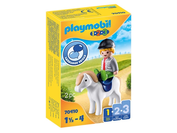 PLAYMOBIL 70410 - Junge mit Pony