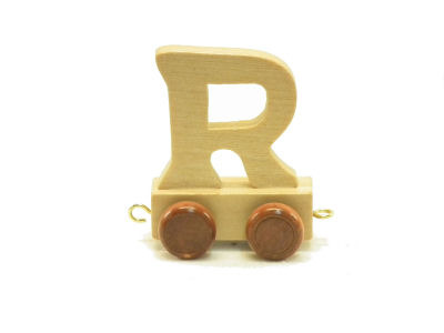 Holz-Buchstabenzug R