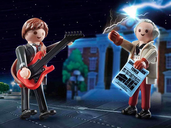PLAYMOBIL 70459 - Back to the Future Marty McFly und Dr. Emmett Brow