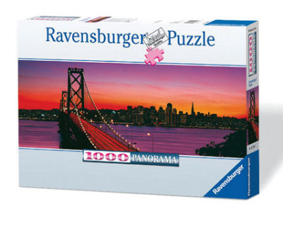 Puzzle 1000 - Panorama Puzzle: San Francisco, Oakl