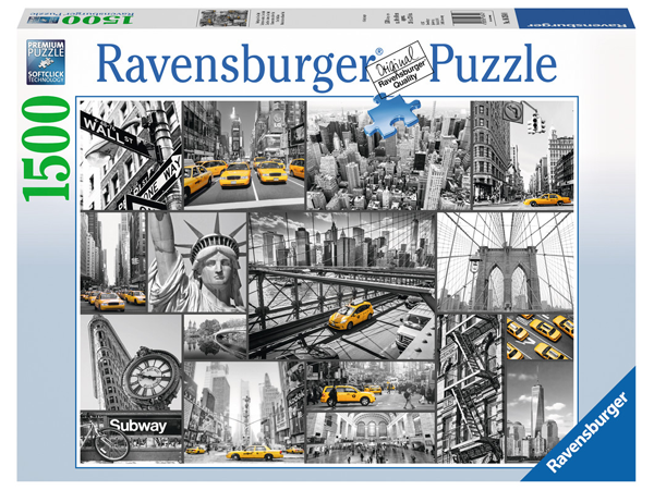 Puzzle 1500 Teile - Farbtupfer in New York