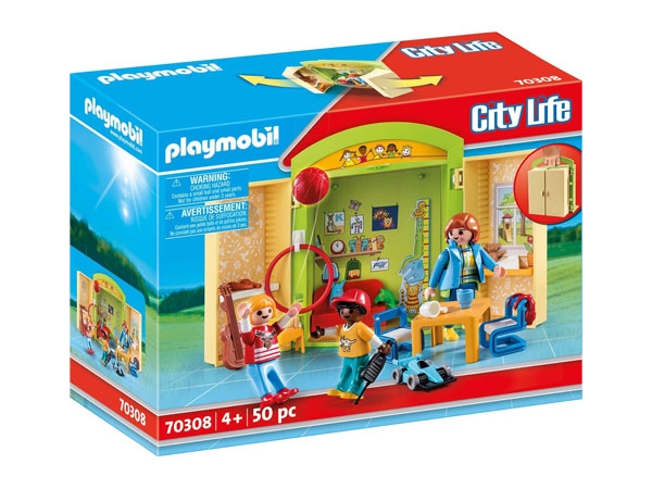 PLAYMOBIL 70308 - Spielbox "Im Kindergarten"
