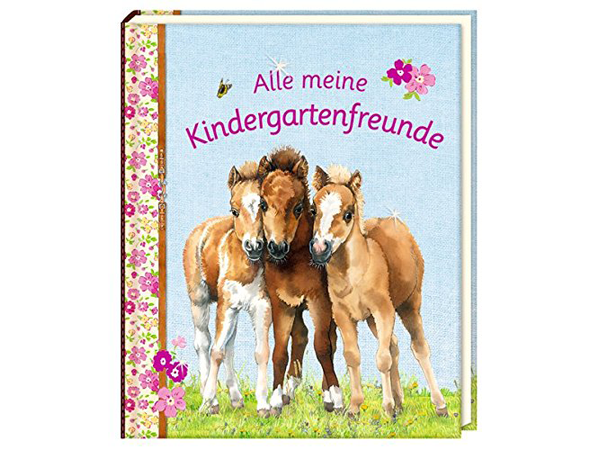 Coppenrath 92093 - Freundebuch - Alle meine Kindergartenfreunde - Pferdefreunde