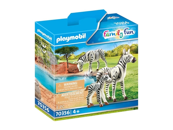 PLAYMOBIL 70356 - 2 Zebras mit Baby