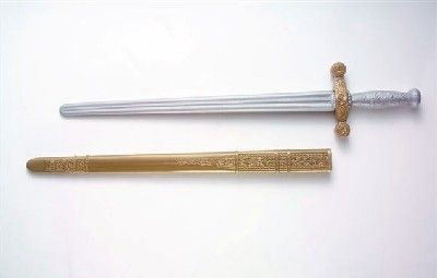 Ritterschwert mit Scheide ca. 75cm