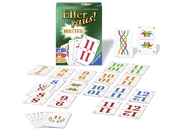 Kartenspiel: Elfer raus! Master