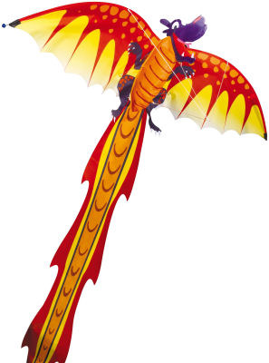 Günther 1136 - Dragon 3D - Polyester Drachen