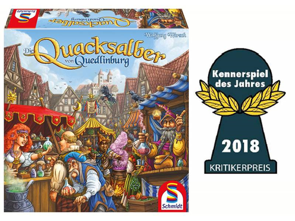 Schmidt Spiele  49341 - Die Quacksalber von Quedlinburg - Kennerspiel des Jahres 2018
