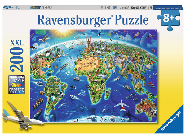 Puzzle 200 Teile XXL - Große, weite Welt