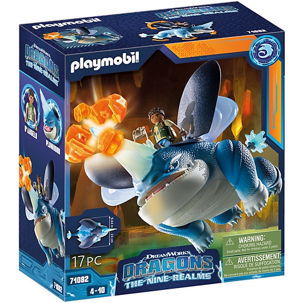 PLAYMOBIL 71082 - Dragons: The Nine Realms - Plowhorn & D´Angelo