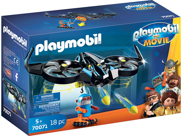 PLAYMOBIL® 70071 - PLAYMOBIL:THE MOVIE Robotitron mit Drohne